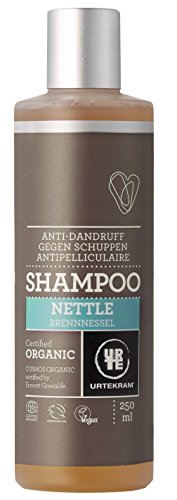 Urtekram Brennnessel Shampoo Bio, Antischuppen, 250 ml