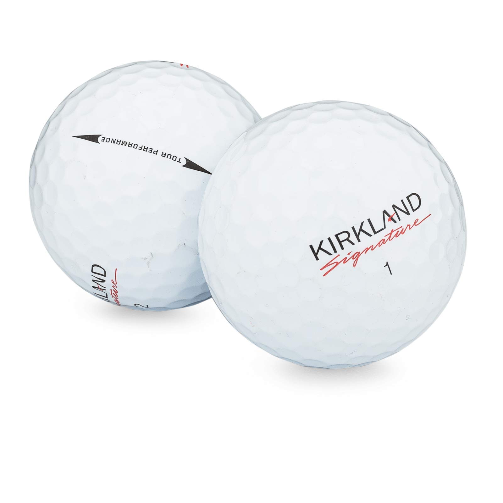 Kirkland Signature Golfball-Mix – 100 hochwertige gebrauchte Signature Golfbälle (AAA Signature KSIG 3-teilige 4-teilige Golfbälle), weiß (100PK-Kirkland-3)