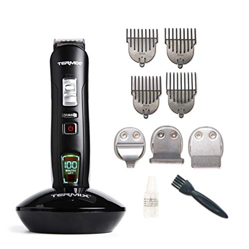 Termix Power Cut - Kabellose Haarschneidemaschine - Professioneller Haarschneider mit drei Sets aus verstellbaren Klingen, Einstellungen für 3 zusätzliche Schnitthöhen
