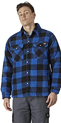 Dickies Fleece Thermohemd Portland, SH5000, Holzfällerhemd(Royalblau, XXL)