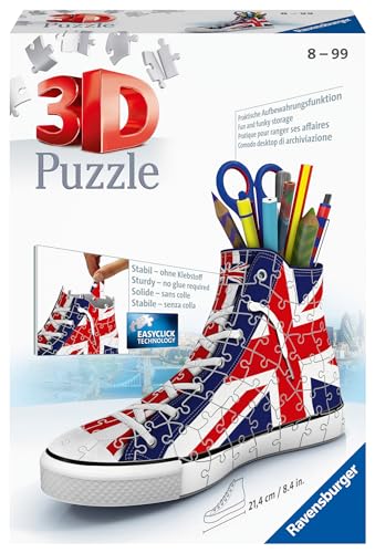 Ravensburger 3D Puzzle - Sneaker Union Jack 108 Teile Puzzle Ravensburger-11222