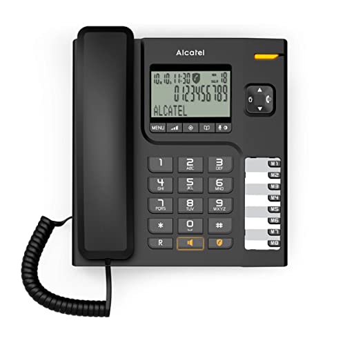 Telefone mit Kabel Marke ALCATEL Modell TELEFONO T78 Schwarz
