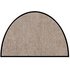 Fußmatte halbrund, sand, 50x75 cm
