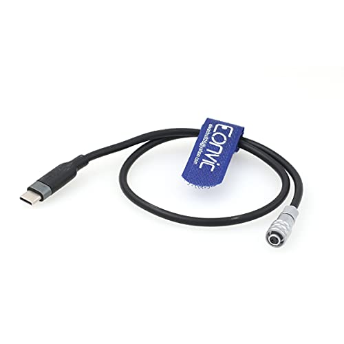 Eonvic 12 V USB-C PD Stromkabel für Black Magic Pocket Cinema Kamera 4K und 6K