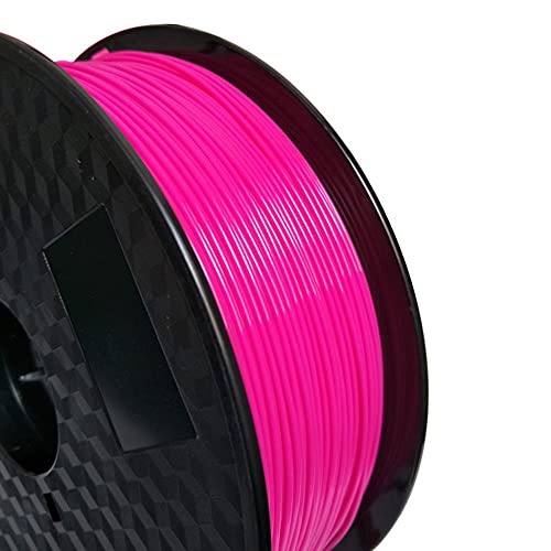 3D-Drucker-Verbrauchsmaterial Pla Verbrauch FDM Coiled-Material 3D-Druck-Linie 1,75 mm 1 kg (2,2 Pfund) Mehrere Farben sind verfügbar-Rose rot