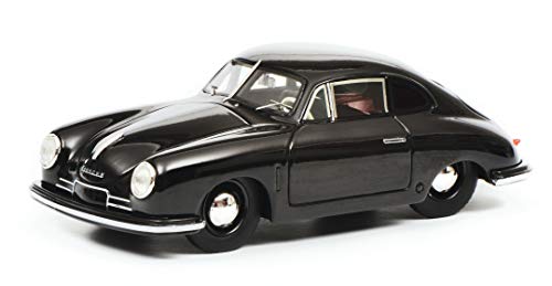 Schuco 450025200, schw Porsche 356, Gmünd Coupé, Modellauto, Resin, Limitierte Auflage, 1:18, schwarz