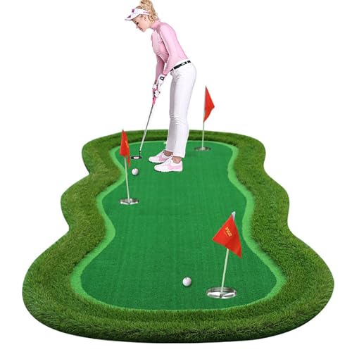 Golf-Trainingsmatte, 1,5 X 3 M, Golf-Schlagmatten, Golf-Grün Für Golf-Training, Kurzer Künstlicher Golf-Übungsrasenbereich Für Chipping-Swing-Fahren