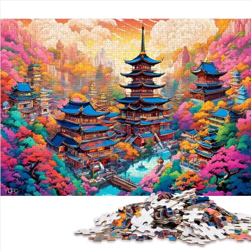 1000-teiliges Puzzle für Erwachsene, wunderschöne Landschaft, Puzzle für Erwachsene, Kinder, Holzpuzzle für Erwachsene, Geschenke, Puzzle für Erwachsene, 1000 Teile (50 x 75 cm)