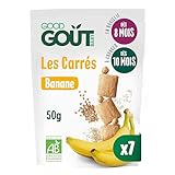 Good Goût Bio - Banane im Quadrat, 7x50 g