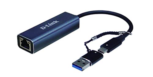 D-LINK 2.5G USB-C ETHERNET ADAPTER 1X 2.5 GIGABIT TP (RJ-45) (DUB-2315)