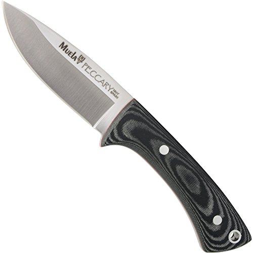 Muela Unisex – Erwachsene Messer Peccary, Silber, one Size