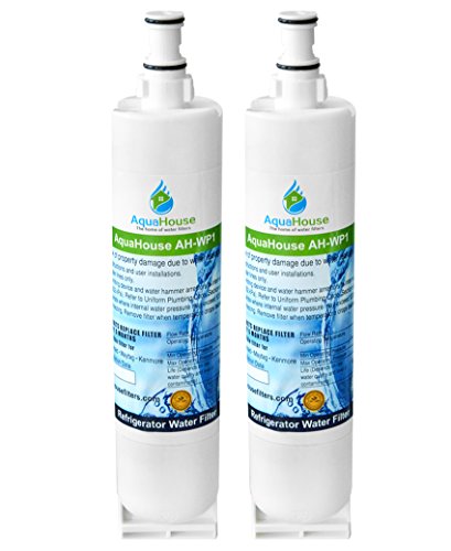2x AH-WP1 kompatibel Wasserfilter für Whirlpool Kühlschrank SBS002, 4396508, 481281729632, 461950271171, S20BRS, SBS003