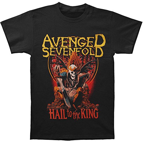 Avenged Sevenfold Herren T-Shirt New Day Rises Kurzarm Gr. S, Schwarz