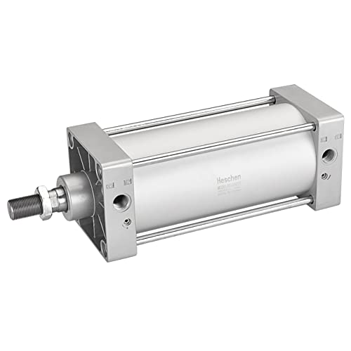 Heschen Pneumatischer Standard-Luftdruckzylinder, SC 125-200, PT1/2'' Port, 125mm Bohrung, 200mm Stroke, Doppelt Wirkend