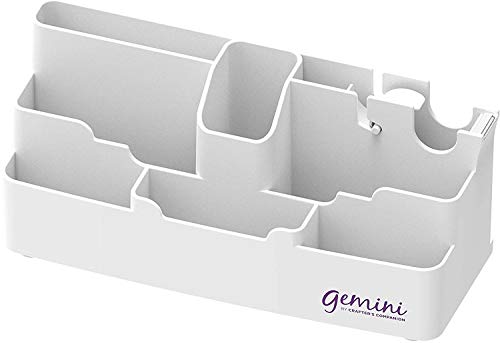 Crafter's Companion Gemini Aufbewahrungsbox, Einheitsgröße, Weiß