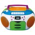 Lenco Tragbares FM-Kinderradio, CD-Player, Kassettendeck SCD-971