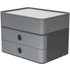 HAN SMART-BOX PLUS ALLISON 1100-19 Schubladenbox Schwarz, Grau, Weiß Anzahl der Schubfächer: 2