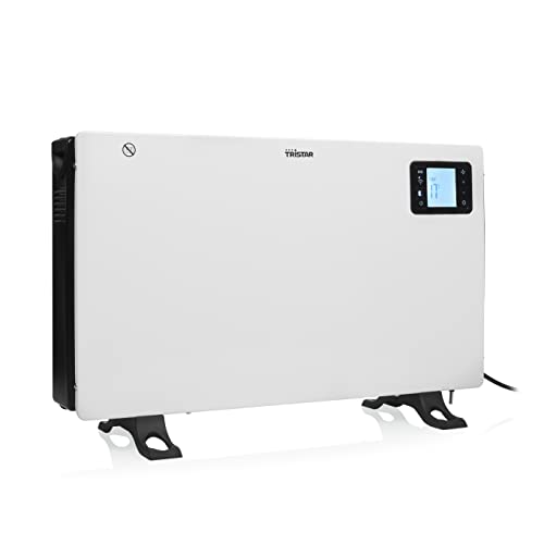 Tristar KA-5819 Vernetzbarer elektrischer Konvektor - Smart - Kostenlose App, digitales Display und Fernbedienung - 3 Wärmeeinstellungen - Frostschutzmodus - 2.000 W