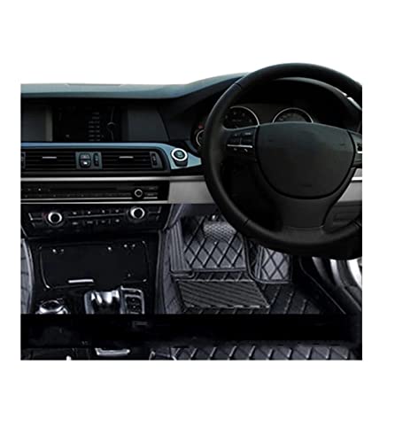 Die Autofussmatte Automatten Für Volvo V60 2018 2019 2020 2021 2022 Leder Fußmatte Innenteile Teppich Schutzboden Teppich (Color : RHD Driver 1 pc)