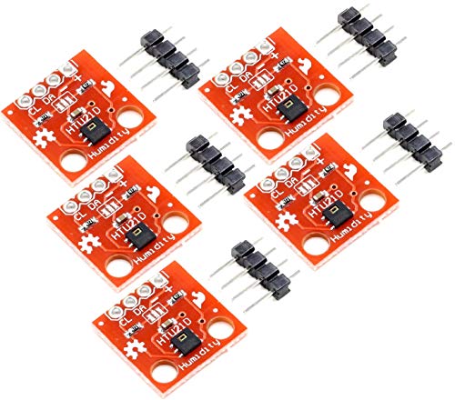 5pcs HTU21D Temperature and Humidity Sensor Module Temperature Sensor Breakout