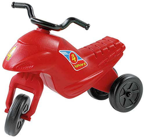 Dohany Rutscher Motorrad Fahrzeug 4 Mini Kinder Laufrad Lauflernrad (rot)