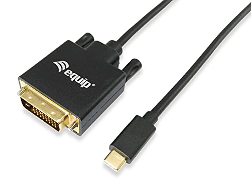 Equip USB Kabel Type-C Stecker -> DVI Stecker 1.8m Schwarz