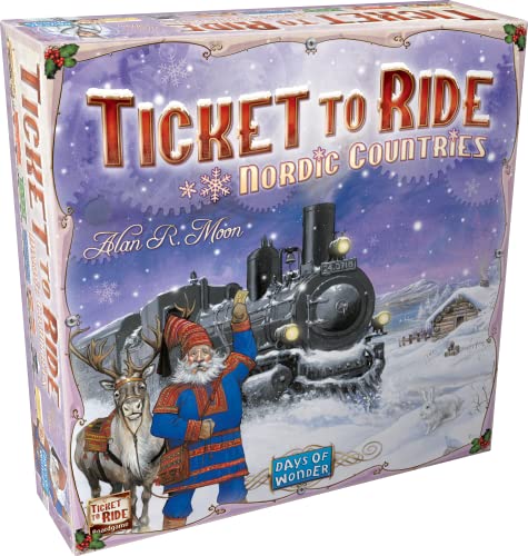 Ticket to Ride DOW7208 Nordic Countries Board Game English