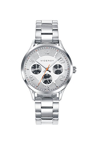 Viceroy Jungen Multi Zifferblatt Quarz Smart Watch Armbanduhr mit Edelstahl Armband 401101-05