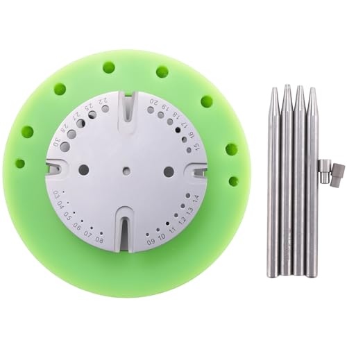FIGGRITID Uhrenreparatur-Werkzeugset Stahlstift zum Entfernen und Einsetzen Von Balance Wheel Hairspring Shaft Core Kit Standard Edition
