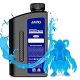 JAYO 3D Drucker Resin, LCD UV 405nm Rapid Resin für 2K 4K 6K 8K LCD/DLP/SLA 3D Drucker Photopolymer Kunstharz Flüssige 3D-Druckmaterialien Klarblau 1000g