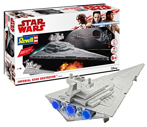 Revell Modellbausatz "Build & Play-Disney Star Wars™ Imperial Star Destroyer™" Maßstab 1:4000 (Set 46tlg)