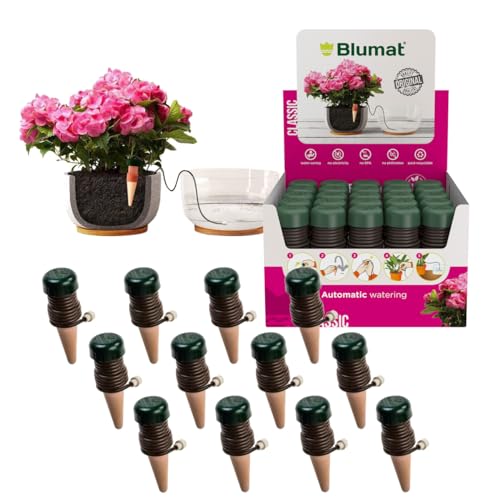 Blumat 125-00 Bewässerung für Pflanzen, Pflanzenbewässerung Wasserspender (12 Stück)