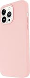 JT Berlin Steglitz Liquid-Silikon dünne Schutzhülle kompatibel mit Apple iPhone 14 Pro Silikon-Hülle [Wireless Charging kompatibel, Weiches Microfaser Innenfutter] pink