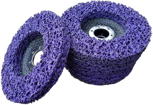 5 x Rostio CSD Scheibe 115 mm Lila | purple für Winkelschleifer | Flex