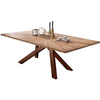SIT Tisch »TABLES & CO«, HxT: 77 x 90 cm, Holz - braun