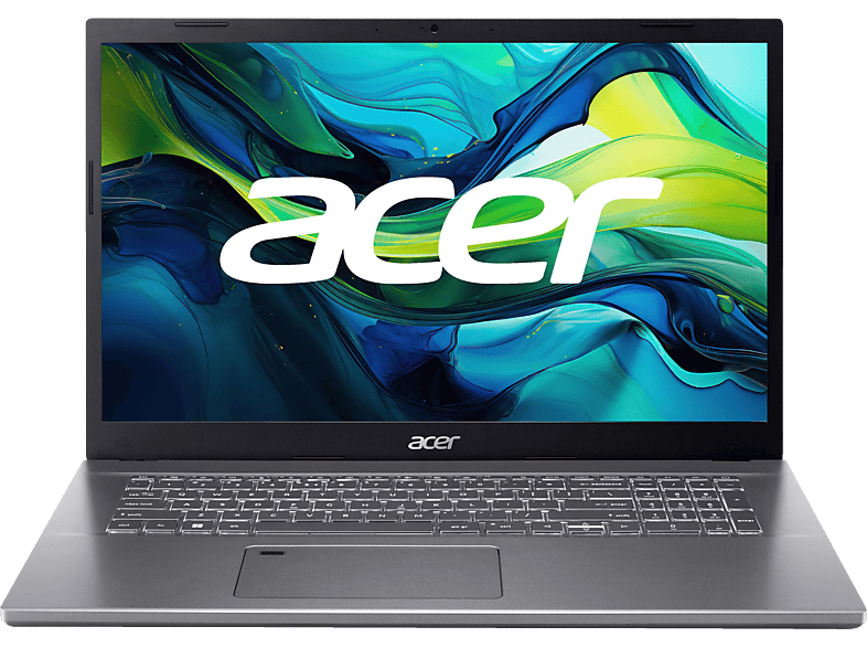 ACER Aspire 5 (A517-53G-76EE) mit Tastaturbeleuchtung, Notebook, 17,3 Zoll Display, Intel® Core™ i7,i7-1260P Prozessor, 16 GB RAM, 512 SSD, NVIDIA GeForce RTX™ 2050, Steel Gray, Windows 11 Home (64 Bit)