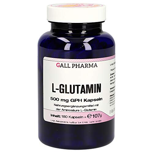 Gall Pharma L-Glutamin 500 mg GPH Kapseln 180 Stück