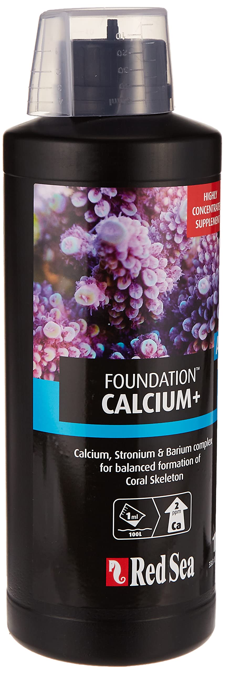 Aqcult 306167 1 Ltr Rot Reefer Foundation A Calcium und Strontium