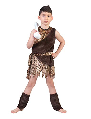 Pierro´s Kostüm Steinzeit Neandertaler Kind Größe 116