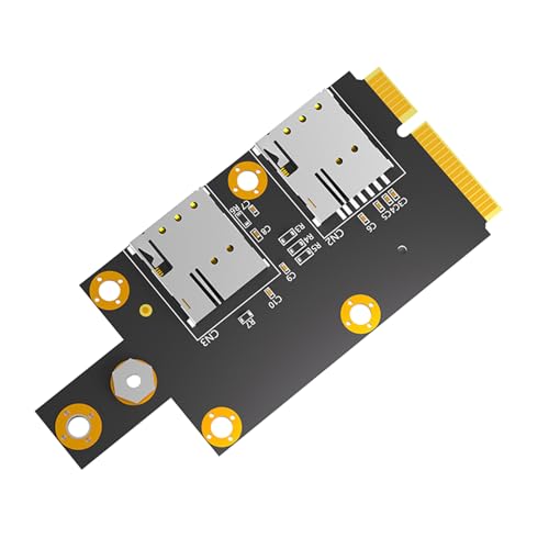 Scnvsi NGFF M.2 Key B Auf Mini PCIe Mini PCI E Adapter Für 3G 5G Modul M.2 Auf Mini PCIe Konverter Full Size Und Half Size Slot Adapter