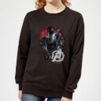 Avengers Endgame War Machine Brushed Damen Sweatshirt - Schwarz - XS - Schwarz
