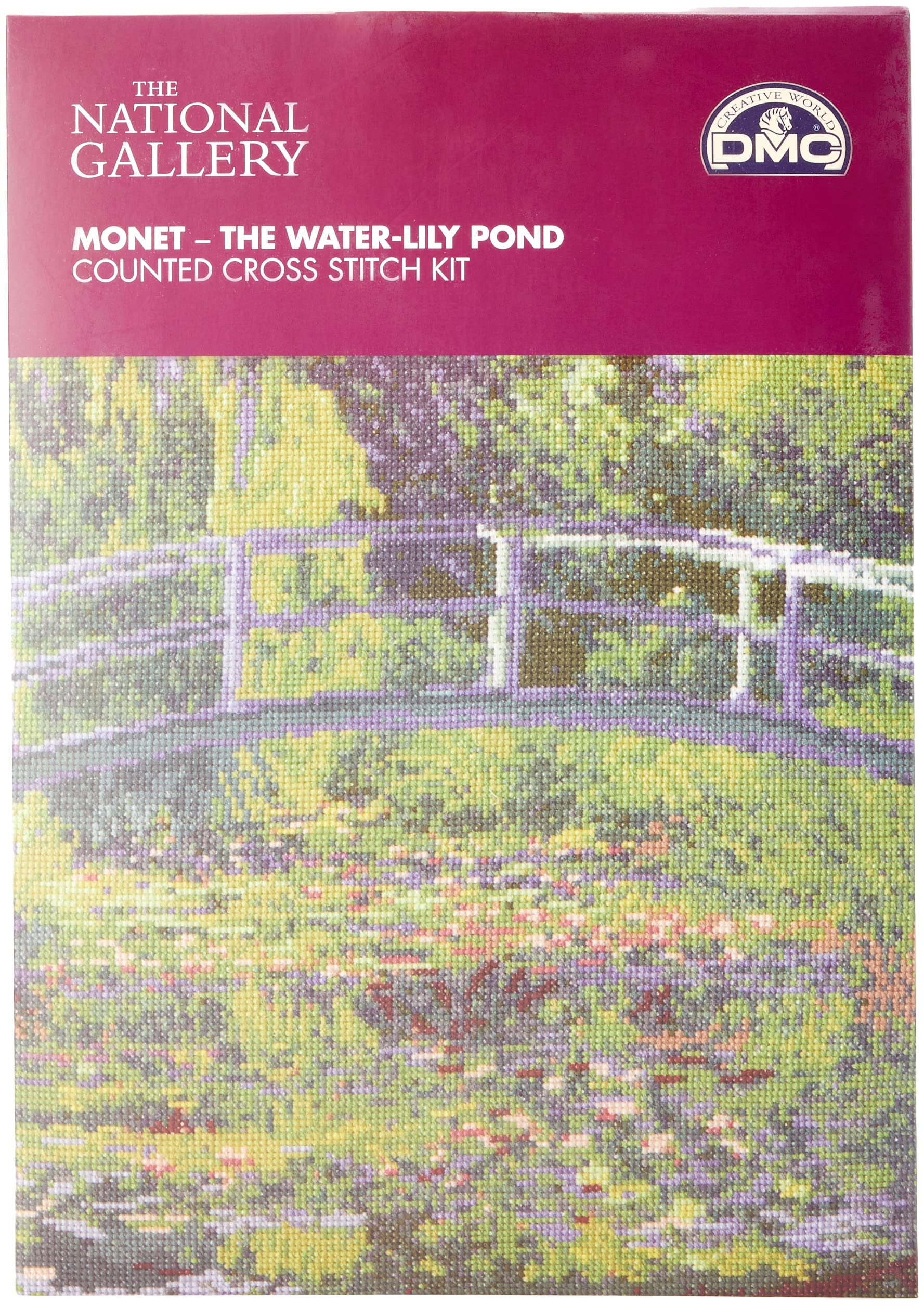 DMC - Monet - Teich mit Wasserlilien