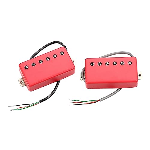 Gravierter Blumen Doppel Tonabnehmer Für Gitarre Humbucker Tonabnehmer Ersatz Für Hals Und Steg Tonabnehmer E Gitarren Teil Einfache Installation Alnico Humbucker Tonabnehmer Einfache