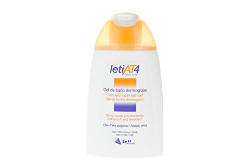 Leti At-4 Gel Baño 250Ml Atopicas