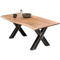 SIT Tisch »TABLES & CO«, HxT: 77 x 90 cm, Holz - braun | transparent