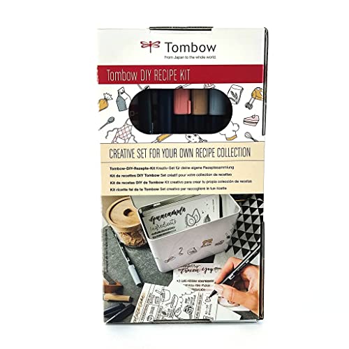 Tombow Brush Pen DIY-Rezepte-Kit zum kreativen Gestalten und Sammeln von Rezepten [RECIPE-SET]