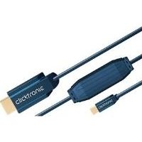 ClickTronic CLICK C - Adapterkabel - Mini DisplayPort männlich zu HDMI männlich - 3 m - Doppelisolierung
