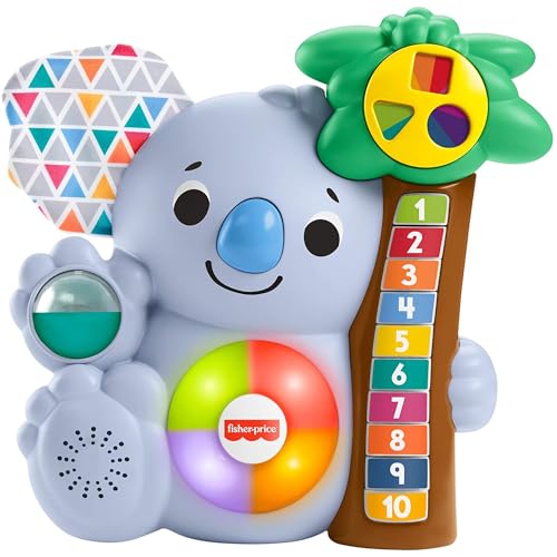 Fisher-Price GVN29 Parlamici Baby Koala 123, Gioco Educativo Con Luci e Suoni Spielzeug für Kinder 9 + Monate