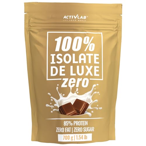 Activlab 100% Molkenproteinpulver 1er Pack x 700g Muskelaufbau Mit Verzweigtkettige BCAA WPI Whey Proteine Isolate Eiweißpulver Shake (Chocolate)