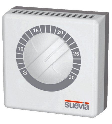 Aufputz-Raumthermostat mit Gasmembran für Heizung und Klimaanlagen TermoStat von Suevia